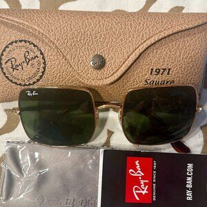 Ray-ban sunglasses new 1971 square